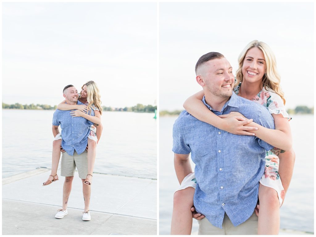 Brittany and Tom's Engagement Session | Bristol Waterfont | PA Engagement Photographer | Kelly Pullman Photography | www.KellyPullmanPhotography.com