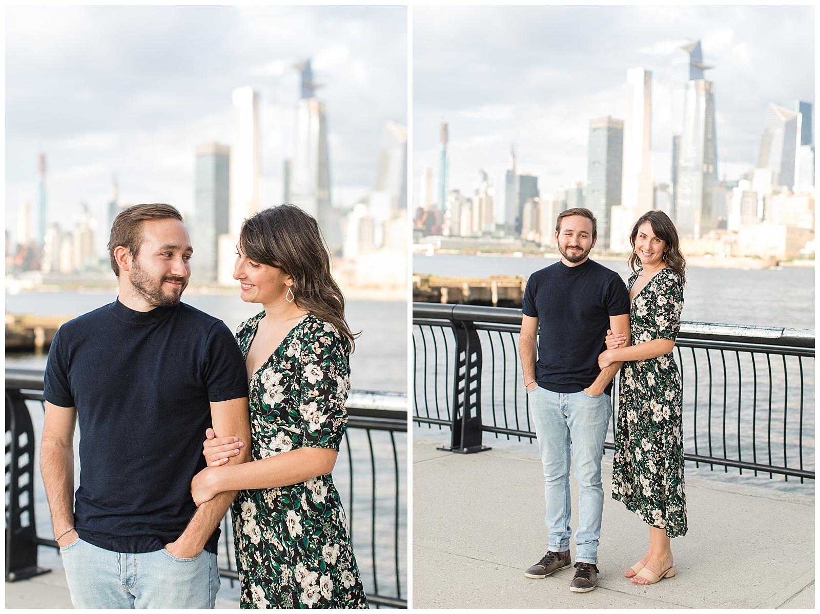 Hoboken Nj Jessica Joe Engagement Session Kelly Pullman