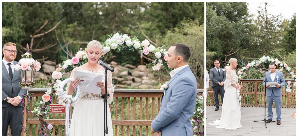 Elmwood Park Zoo Intimate Wedding | Maddy + Brandon | Philadelphia Wedding Photographer | Kelly Pullman Photography | www.KellyPullmanPhotography.com