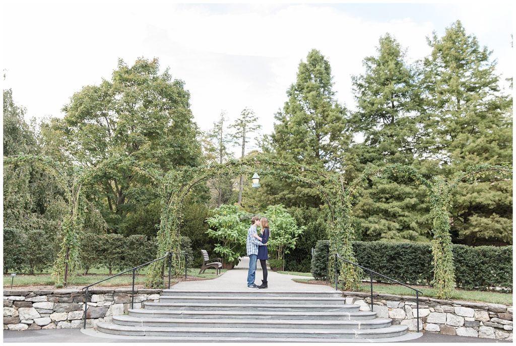 Longwood Gardens Engagement Session | Lauren + Zach | PA Engagement Photographer | Kelly Pullman Photography | www.KellyPullmanPhotography.com