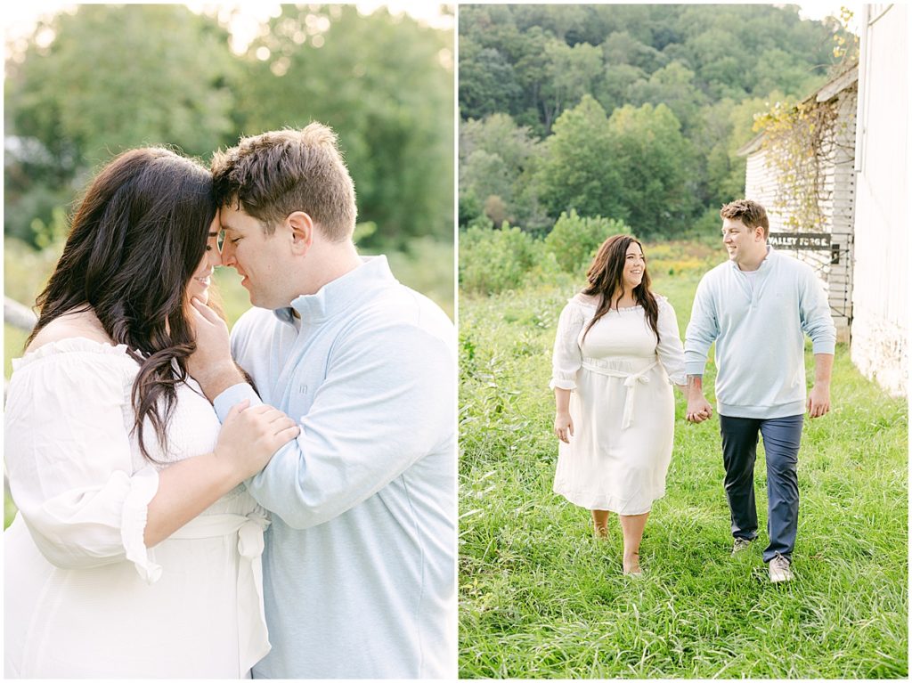 Taylor + Eric's Engagement Session | Valley Forge National Park | Philadelphia Engagement Photographer | Kelly Pullman Photography | www.KellyPullmanPhotography.com