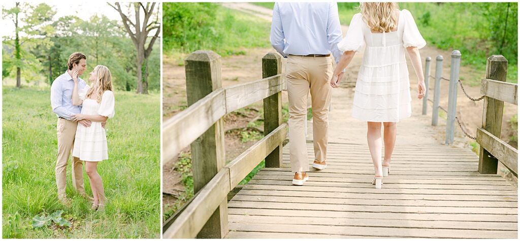 Engagement Session | A Spring Valley Forge Engagement | Kelly Pullman Photography | www.KellyPullmanPhotography.com